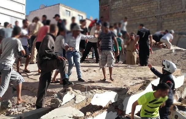 حصيلة جديدة في انهيار عمارة بالدار البيضاء : وفاة شخصين وإصابة 24 آخرين وامرأة في عداد المفقودين 