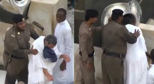 مدي 1 تي في - الأخبار : فيديو : أمن المسجد الحرام يحقق أمنية حاج من ذوي الأحتياجات بتقبيل الحجر الاسود