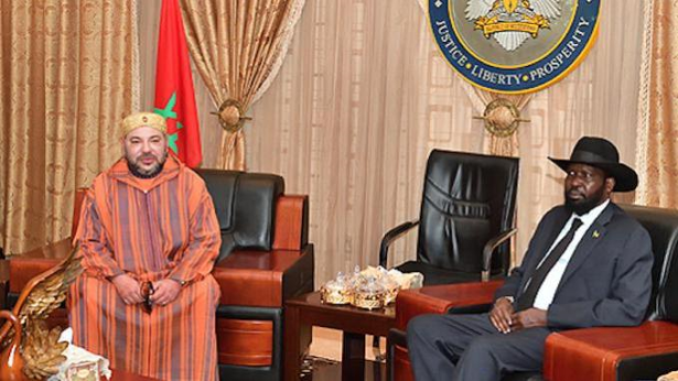 نص البيان المشترك الذي صدر في ختام الزيارة الرسمية التي قام بها الملك محمد السادس لجمهورية جنوب السودان 