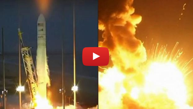  الأخبار : فيديو .. انفجار صاروخ أمريكي بعد ثوان من إطلاقه في رحلة فضائية