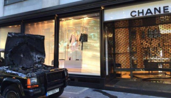 Spectaculaire braquage d’une boutique de luxe à Paris