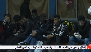 فيروس كورونا .. إقبال كبير على المحطات الطرقية رغم التحذيرات
