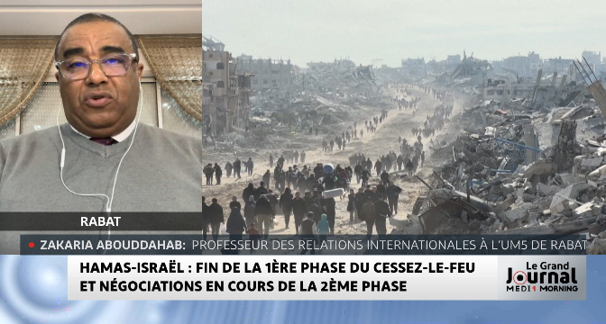 Hamas - Israël : fin de la 1ère phase du cessez-le-feu. Le point avec Zakaria Abouddahab