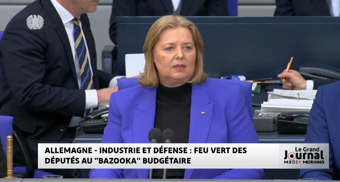 Allemagne : feu vert des députés au "Bazooka" budgétaire