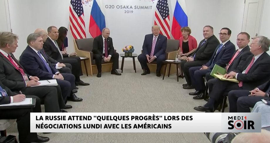 La Russie attend "quelques progrès" lors des négociations lundi avec les américains
