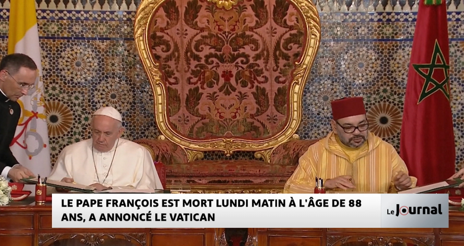 Le pape François décède à l'âge de 88 ans