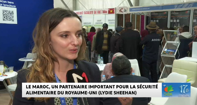 Lydie Sheehan : Le Maroc, un partenaire important pour la sécurité alimentaire du Royaume-Uni