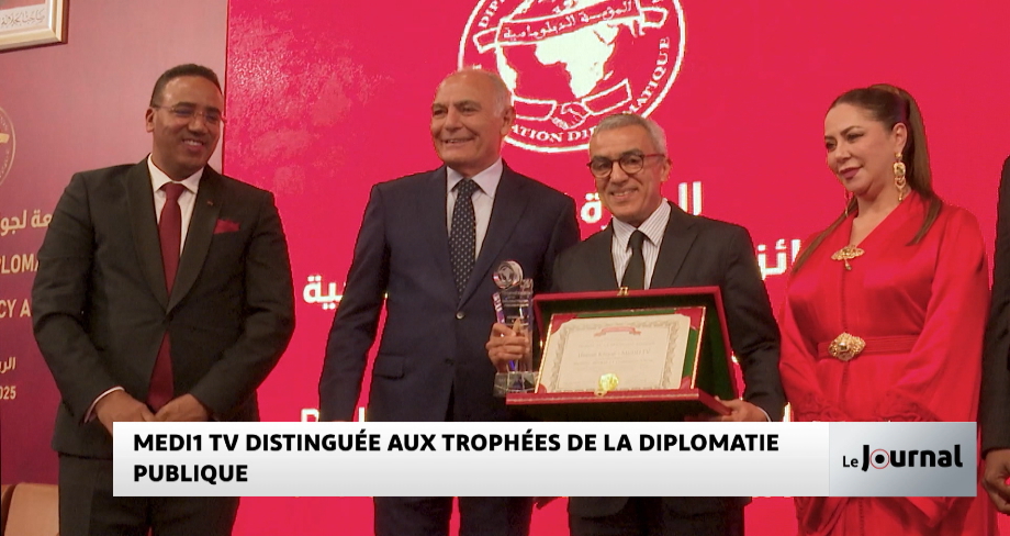 MEDI1TV distinguée aux Trophées de la Diplomatie Publique
