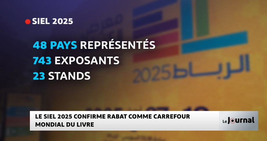 Le SIEL 2025 confirme Rabat comme carrefour mondial du livre