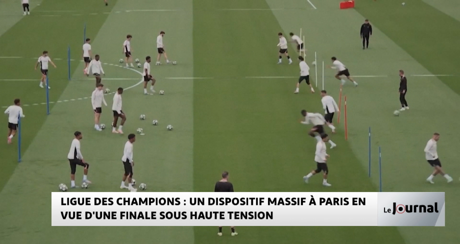 Ligue des champions : un dispositif massif à Paris en vue d'une finale sous haute tension