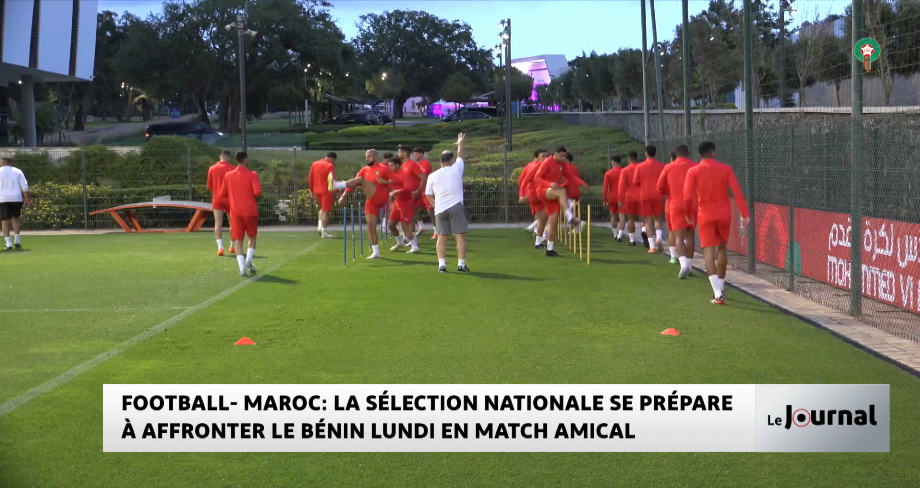 Match amical : la sélection nationale se prépare à affronter le Bénin lundi