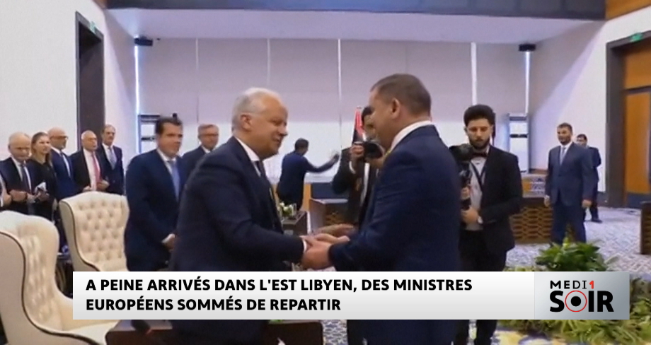 A peine arrivés dans l'est libyen, des ministres européens sommés de repartir