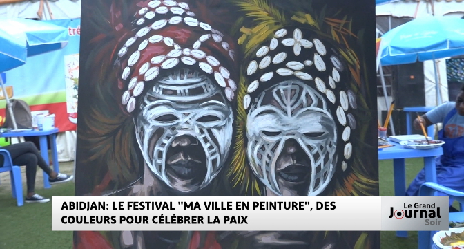 Abidjan : le festival "Ma ville en peinture" célèbre la paix en couleurs