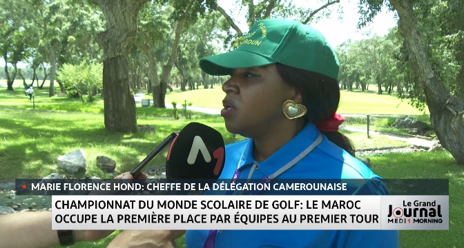 Championnat du Monde Scolaire de Golf : le Maroc occupe la 1ère place par équipes au 1er tour
