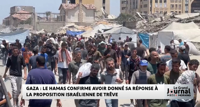 Gaza : le Hamas confirme avoir donné sa réponse à la proposition israélienne de trêve