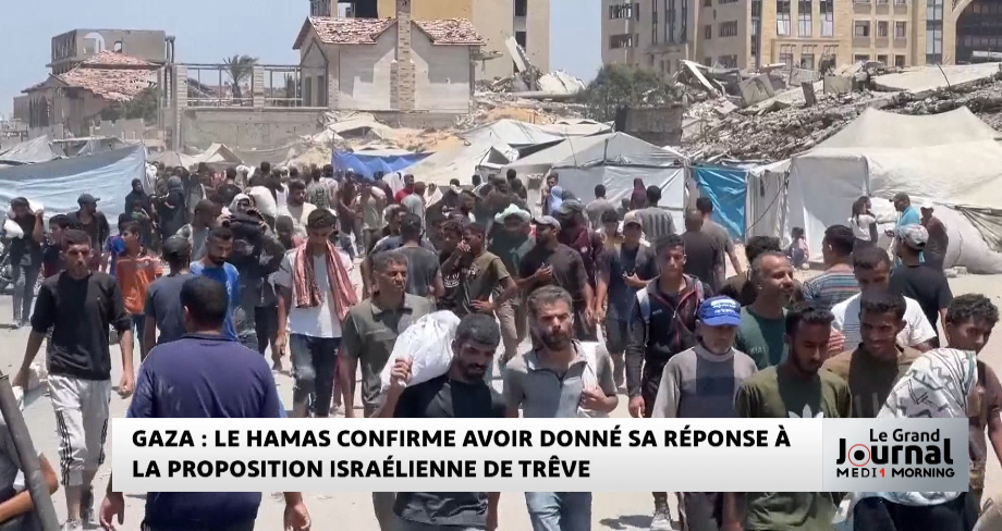 Gaza : le Hamas confirme avoir donné sa réponse à la proposition israélienne de trêve