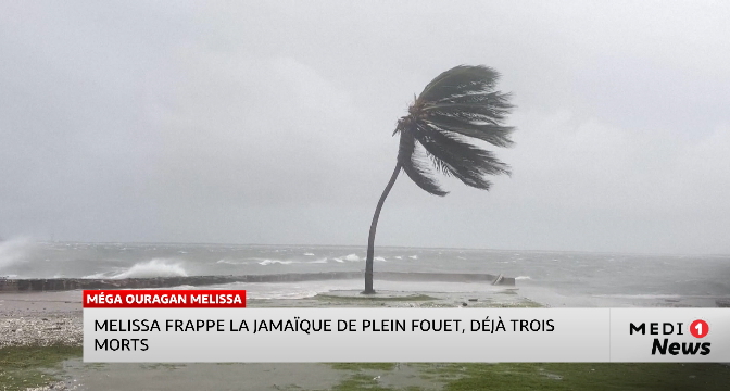 Le méga-ouragan Melissa frappe la Jamaïque de plein fouet
