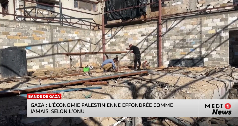 Gaza : effondrement sans précédent de l’économie palestinienne