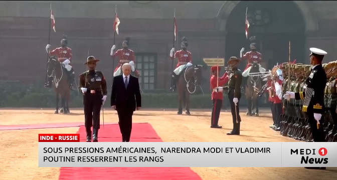 Inde-Russie : sous pressions américaines, Narendra Modi et Vladimir Poutine resserrent les rangs 