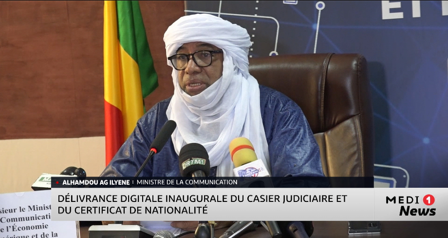 Mali : Délivrance digitale inaugurale du casier judiciaire et du certificat de nationalité
