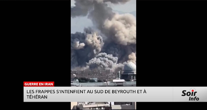 Guerre en Iran : Les frappes s'intensifient au Sud de Beyrouth et à Téhéran
