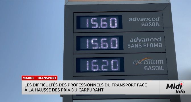 La flambée des carburants étouffe les professionnels du transport au Maroc