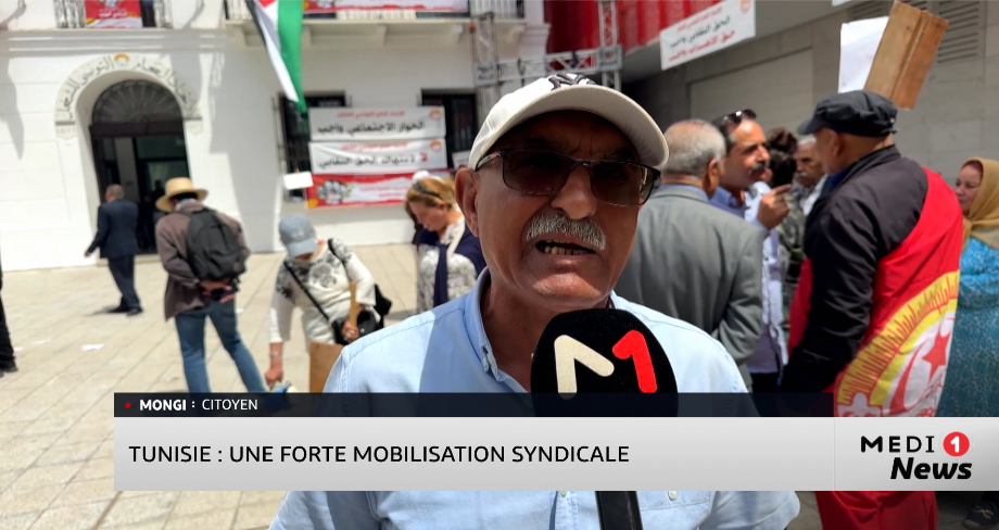 Tunisie : une forte mobilisation syndicale