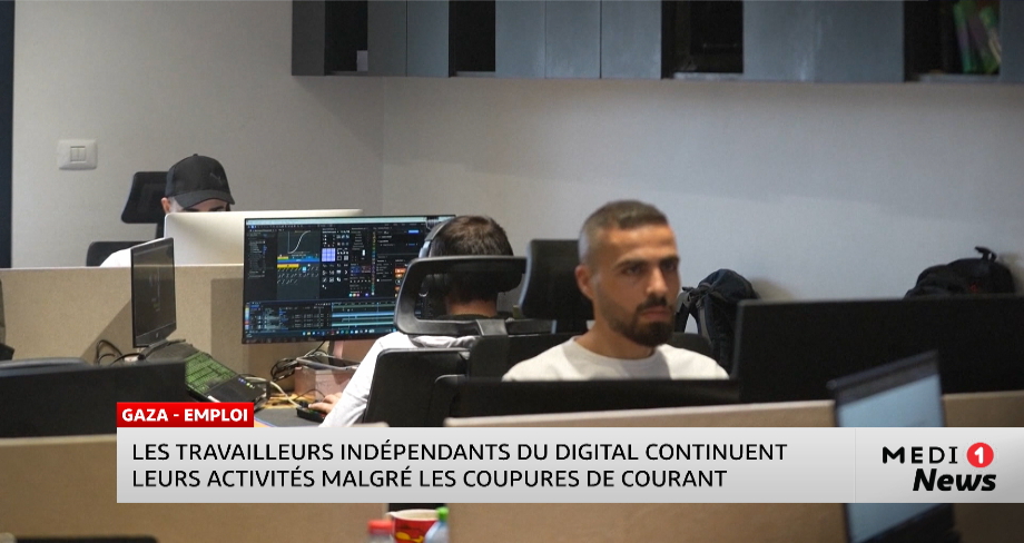 Les travailleurs indépendants du digital poursuivent leurs activités malgré les coupures de courant