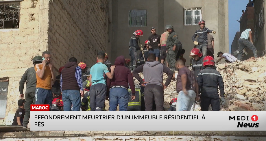 Effondrement meurtrier d'un immeuble résidentiel à Fès... témoignages