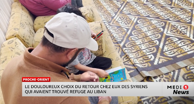 Face aux frappes au Liban, des réfugiés syriens contraints de rentrer dans un pays en ruine