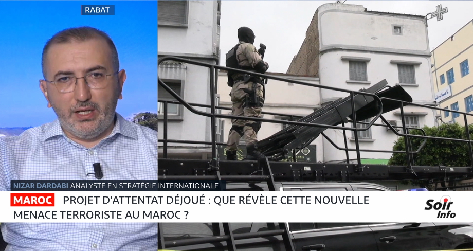 Projet d'attentat déjoué : analyse de Nizar Dardabi 