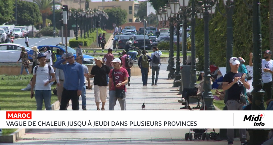Vague de chaleur : plusieurs provinces du Maroc en alerte jusqu'à jeudi