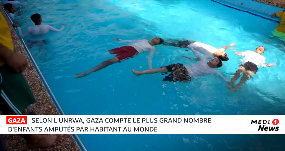Selon l'UNRWA, Gaza compte le plus grand nombre d'enfants amputés par habitant au monde