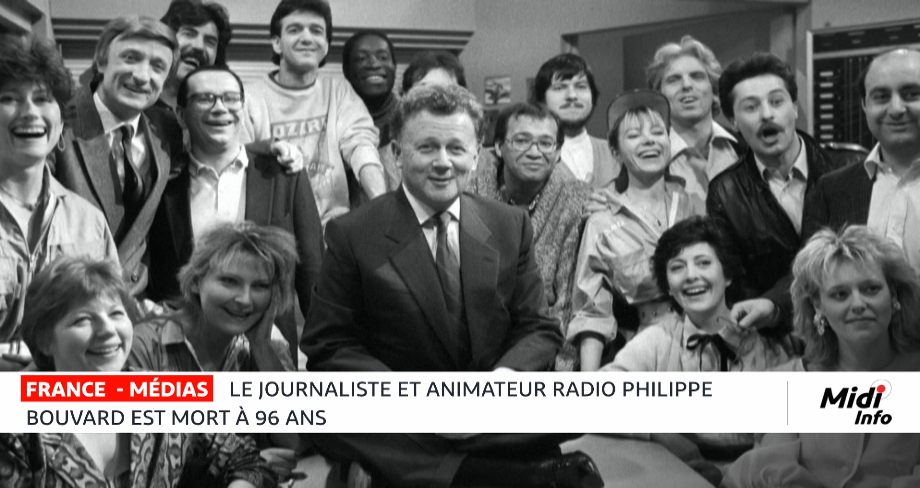 Le journaliste et animateur radio Philippe Bouvard est mort à 96 ans