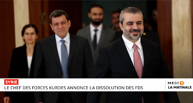 Syrie : le chef des forces kurdes annonce la dissolution des FDS 