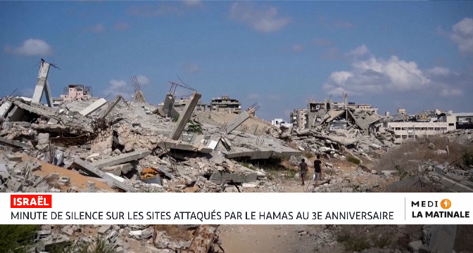 Israël : minute de silence sur les sites attaqués par le Hamas au 3e anniversaire