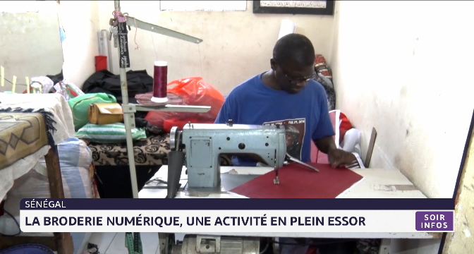Sénégal : la broderie numérique, une activité en plein essor