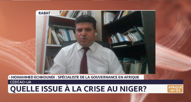 Cédéao-UA: quelle issue à la crise au Niger ? Réponse Mohammed Echkoundi