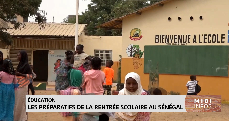 Vidéo : Education : Les préparatifs de la rentrée scolaire au Sénégal