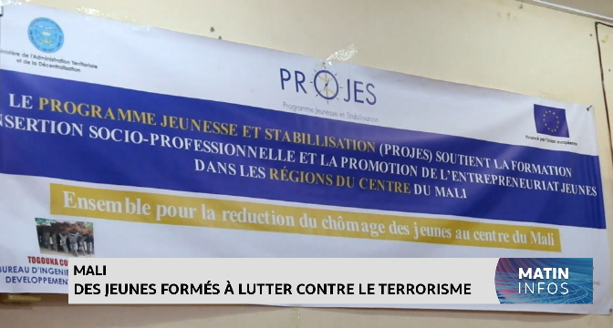 Mali : des jeunes formés à lutter contre le terrorisme