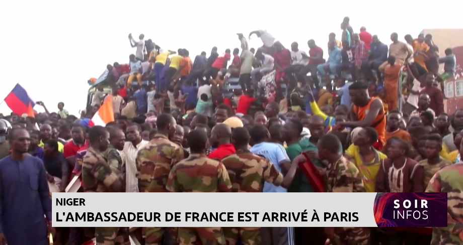 Niger : l'ambassadeur de France est arrivé à Paris