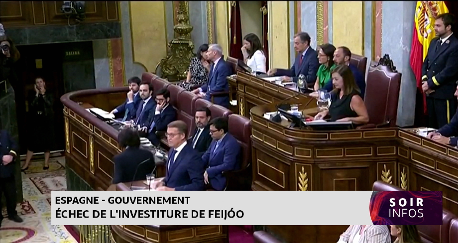 Espagne : échec de l'investiture de Feijóo