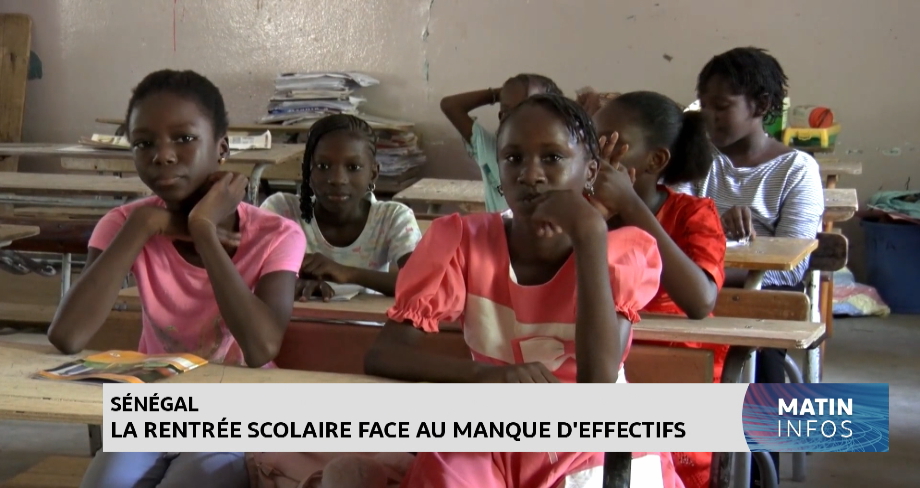 Vidéo : Sénégal: la rentrée scolaire face aux manque d'effectifs