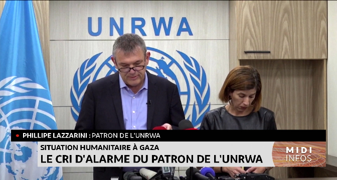 Situation humanitaire à Gaza : le cri d’alarme du patron de l’UNRWA 