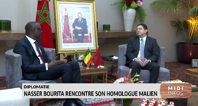 Marrakech : Nasser Bourita rencontre son homologue malien