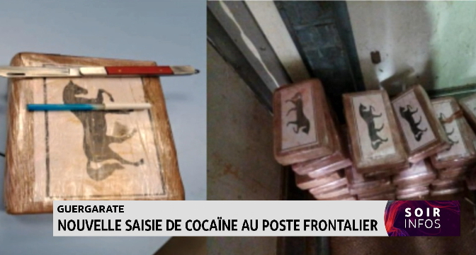 Guergarate : Nouvelle saisie de cocaïne au poste frontalier