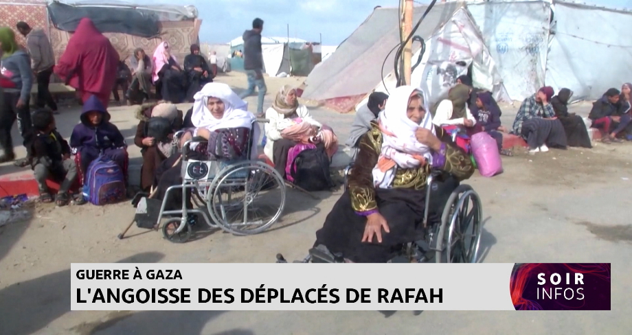Guerre à Gaza: l'angoisse des déplacés de Rafah