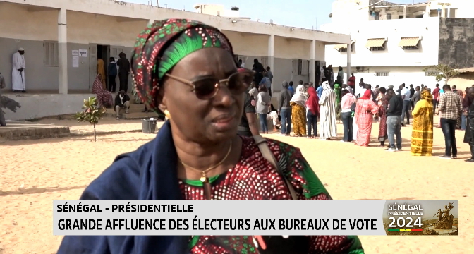 Présidentielle au Sénégal : Grande affluence des électeurs aux bureaux de vote