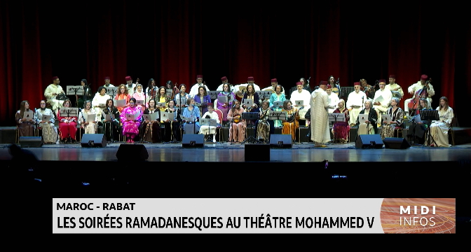 Les soirées ramadanesques au théâtre Mohammed V de Rabat