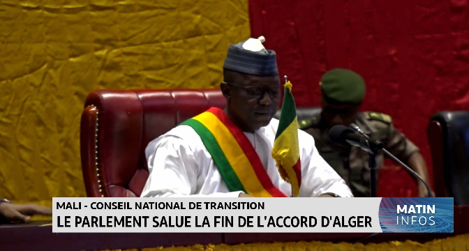Mali - Conseil national de transition: Le parlement salue la fin de l’accord d’Alger